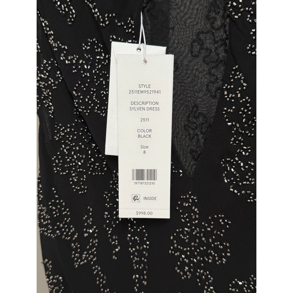 Veronica Beard Sylven Beaded Maxi Dress Size 8 / Medium - Picture 7 of 8